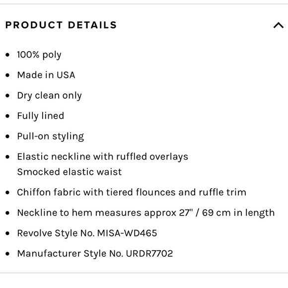 MISA - Isella Dress/ Multi Rainbow - Picture 4 of 5